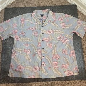 Land’s End Hawaiian XXL 18-18.5 button down